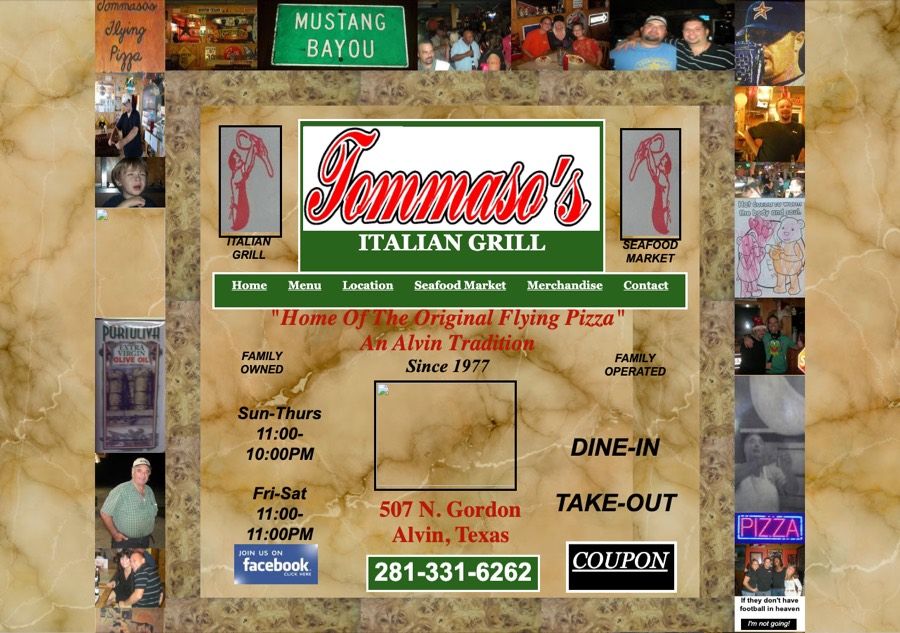 Tommaso's website, 2012: The marble era