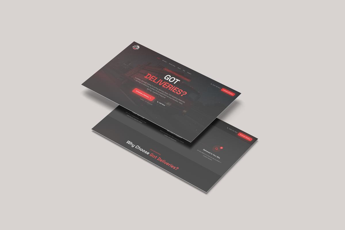 Got Deliveries - main screenshot