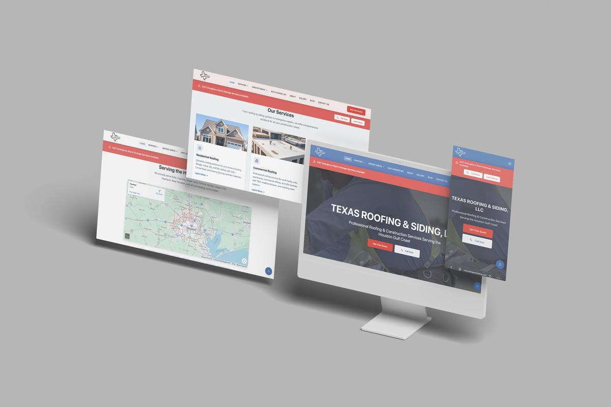 Texas Roofing & Siding - main screenshot