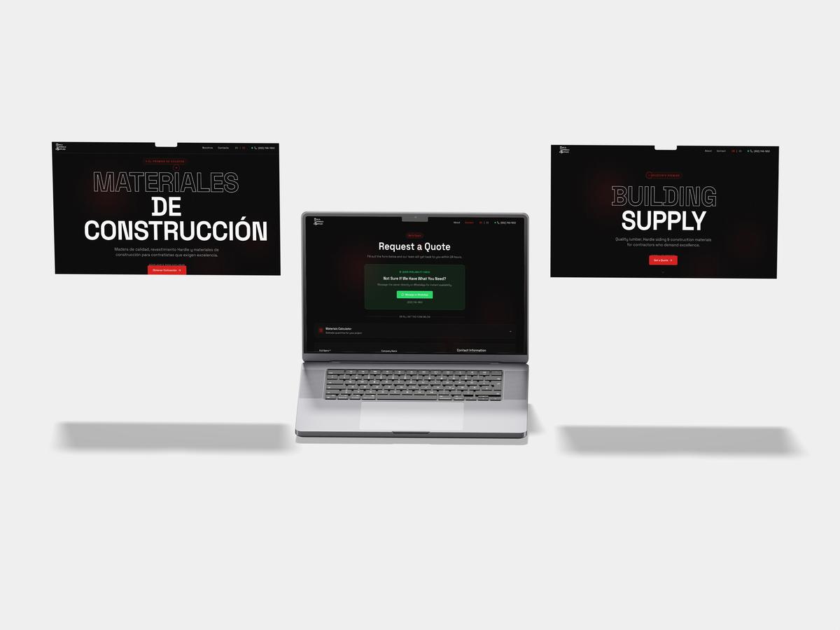 TMS Building Materials - main screenshot